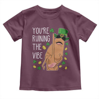 Marcus The Worm St Patricks Day Toddler T Shirt You're Ruining The Vibe