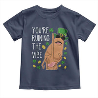 Marcus The Worm St Patricks Day Toddler T Shirt You're Ruining The Vibe