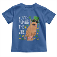 Marcus The Worm St Patricks Day Toddler T Shirt You're Ruining The Vibe
