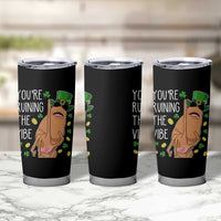 Marcus The Worm St Patricks Day Tumbler Cup You're Ruining The Vibe
