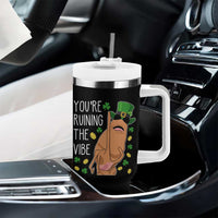 Marcus The Worm St Patricks Day Tumbler With Handle You're Ruining The Vibe