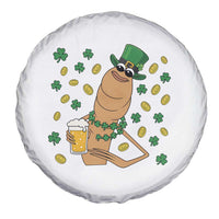 Marcus The Worm St Patricks Day Spare Tire Cover Funny Drinking Irish Beer Ireland