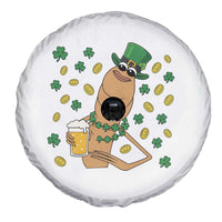 Marcus The Worm St Patricks Day Spare Tire Cover Funny Drinking Irish Beer Ireland
