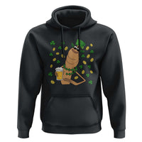 Marcus The Worm St Patricks Day Hoodie Funny Drinking Irish Beer Ireland