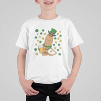 Marcus The Worm St Patricks Day T Shirt For Kid Funny Drinking Irish Beer Ireland