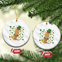 Marcus The Worm St Patricks Day Ceramic Ornament Funny Drinking Irish Beer Ireland