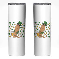 Marcus The Worm St Patricks Day Skinny Tumbler Funny Drinking Irish Beer Ireland