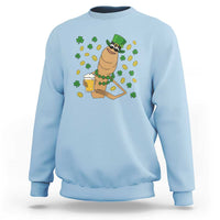 Marcus The Worm St Patricks Day Sweatshirt Funny Drinking Irish Beer Ireland