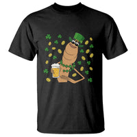 Marcus The Worm St Patricks Day T Shirt Funny Drinking Irish Beer Ireland