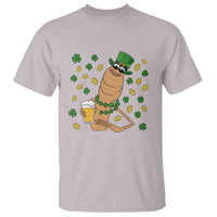 Marcus The Worm St Patricks Day T Shirt Funny Drinking Irish Beer Ireland