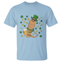 Marcus The Worm St Patricks Day T Shirt Funny Drinking Irish Beer Ireland