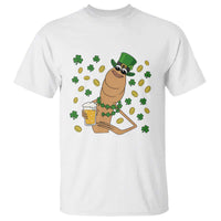 Marcus The Worm St Patricks Day T Shirt Funny Drinking Irish Beer Ireland