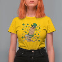 Marcus The Worm St Patricks Day T Shirt For Women Funny Drinking Irish Beer Ireland