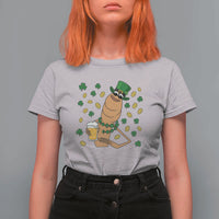 Marcus The Worm St Patricks Day T Shirt For Women Funny Drinking Irish Beer Ireland