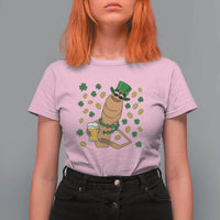 Marcus The Worm St Patricks Day T Shirt For Women Funny Drinking Irish Beer Ireland