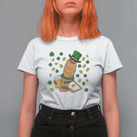 Marcus The Worm St Patricks Day T Shirt For Women Funny Drinking Irish Beer Ireland