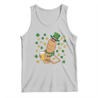 Marcus The Worm St Patricks Day Tank Top Funny Drinking Irish Beer Ireland