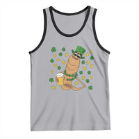 Marcus The Worm St Patricks Day Tank Top Funny Drinking Irish Beer Ireland