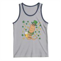 Marcus The Worm St Patricks Day Tank Top Funny Drinking Irish Beer Ireland