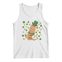Marcus The Worm St Patricks Day Tank Top Funny Drinking Irish Beer Ireland