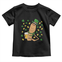 Marcus The Worm St Patricks Day Toddler T Shirt Funny Drinking Irish Beer Ireland
