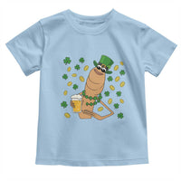 Marcus The Worm St Patricks Day Toddler T Shirt Funny Drinking Irish Beer Ireland