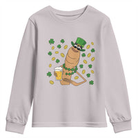 Marcus The Worm St Patricks Day Youth Sweatshirt Funny Drinking Irish Beer Ireland
