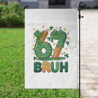 67 St Patricks Day Garden Flag Funny Six Seven Bruh Meme