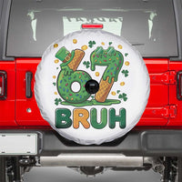 67 St Patricks Day Spare Tire Cover Funny Six Seven Bruh Meme