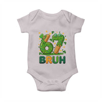 67 St Patricks Day Baby Onesie Funny Six Seven Bruh Meme