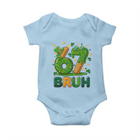 67 St Patricks Day Baby Onesie Funny Six Seven Bruh Meme