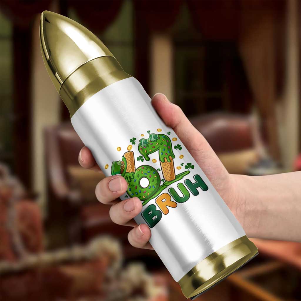 67 St Patricks Day Bullet Tumbler Funny Six Seven Bruh Meme