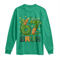 67 St Patricks Day Long Sleeve Shirt Funny Six Seven Bruh Meme