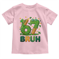 67 St Patricks Day Toddler T Shirt Funny Six Seven Bruh Meme