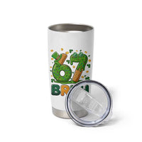 67 St Patricks Day Tumbler Cup Funny Six Seven Bruh Meme