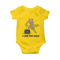 Marcus The Worm St Patricks Day Baby Onesie I Like This Gold