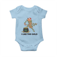 Marcus The Worm St Patricks Day Baby Onesie I Like This Gold