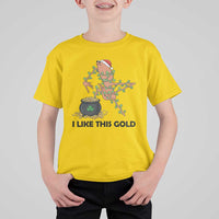 Marcus The Worm St Patricks Day T Shirt For Kid I Like This Gold