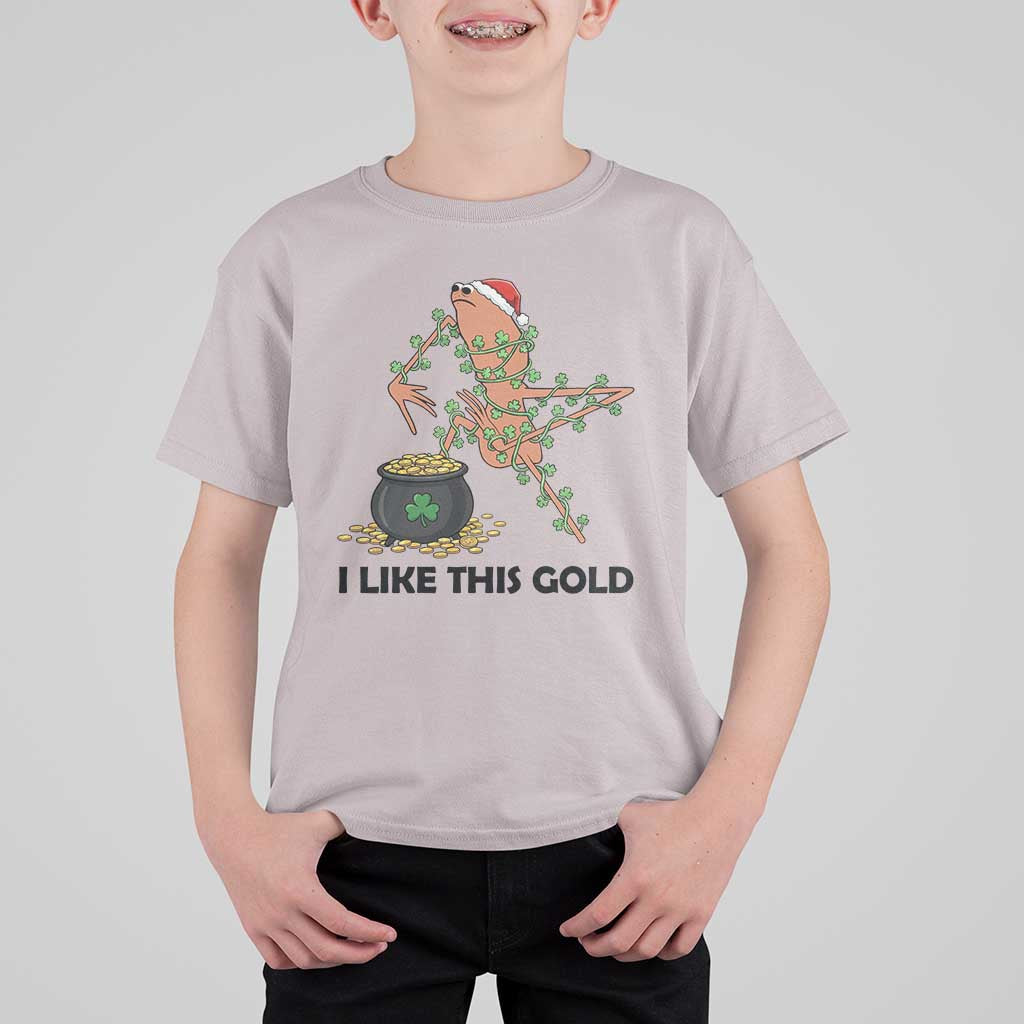Marcus The Worm St Patricks Day T Shirt For Kid I Like This Gold