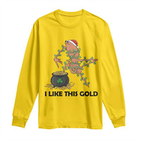 Marcus The Worm St Patricks Day Long Sleeve Shirt I Like This Gold