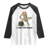 Marcus The Worm St Patricks Day Raglan Shirt I Like This Gold