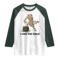 Marcus The Worm St Patricks Day Raglan Shirt I Like This Gold