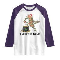 Marcus The Worm St Patricks Day Raglan Shirt I Like This Gold