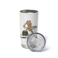 Marcus The Worm St Patricks Day Tumbler Cup I Like This Gold