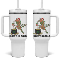 Marcus The Worm St Patricks Day Tumbler With Handle I Like This Gold