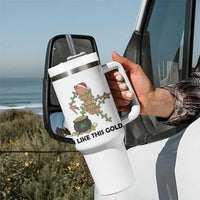 Marcus The Worm St Patricks Day Tumbler With Handle I Like This Gold