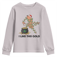 Marcus The Worm St Patricks Day Youth Sweatshirt I Like This Gold