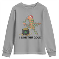 Marcus The Worm St Patricks Day Youth Sweatshirt I Like This Gold