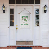 Marcus The Worm St Patricks Day Garden Flag Funny 67 Six Seven Hands Meme