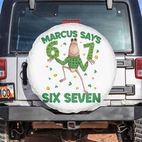 Marcus The Worm St Patricks Day Spare Tire Cover Funny 67 Six Seven Hands Meme